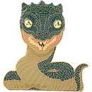 Basalisk Harry Potter Pin