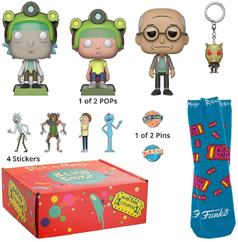 Rick and Morty Blips and Chitz POP Box