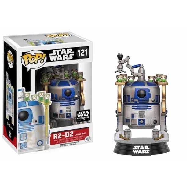 Star Wars R2-D2 Exclusive Jabba's Skiff Funko POP